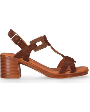 CHIKA10 SANDALIAS DE TACON MUJER NEW GOTICA 13 MARRON MARRóN