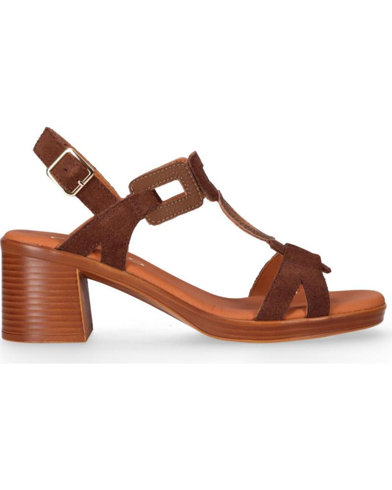 CHIKA10 SANDALIAS DE TACON MUJER NEW GOTICA 13 MARRON MARRóN
