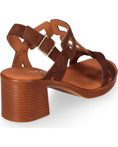 CHIKA10 SANDALIAS DE TACON MUJER NEW GOTICA 13 MARRON MARRóN
