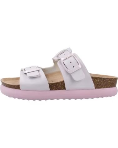 GEOX SANDALIAS NINA MODELO J SANDAL BUBBLEBOW COLOR VIOLETA C8020