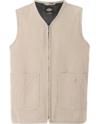 DICKIES CHALECO CANVAS SUMMER VEST EN BEIGE PARA HOMBRE