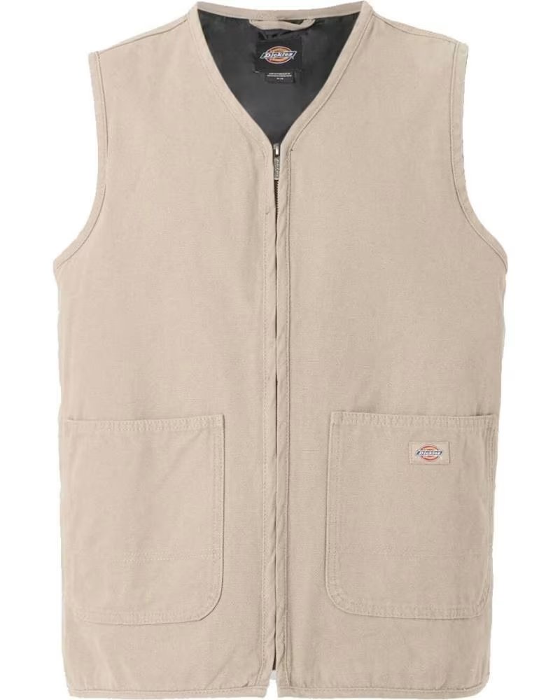 DICKIES CHALECO CANVAS SUMMER VEST EN BEIGE PARA HOMBRE
