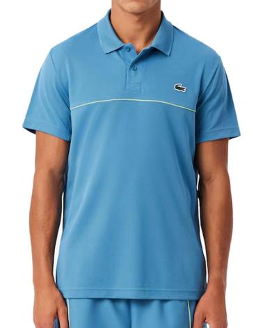 LACOSTE POLO RIBETE EN CONTRASTE ULTRA-DRY JBK ABYSS BLUE AZUL