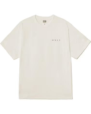OBEY CAMISETA ARCHITECTURE OF THE UNI VINTAGE WHITE