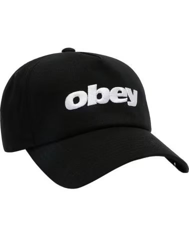 OBEY GORRA 5 PANEL DELTA 5 PANEL SNAPBACK BLACK