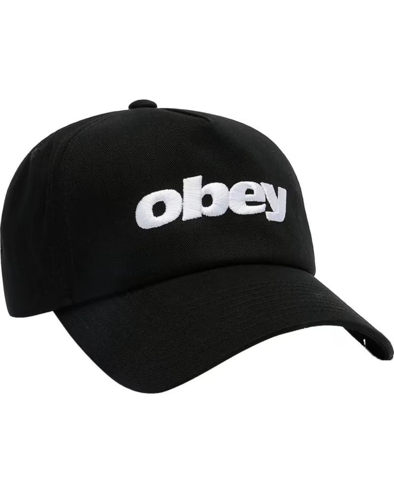 OBEY GORRA 5 PANEL DELTA 5 PANEL SNAPBACK BLACK