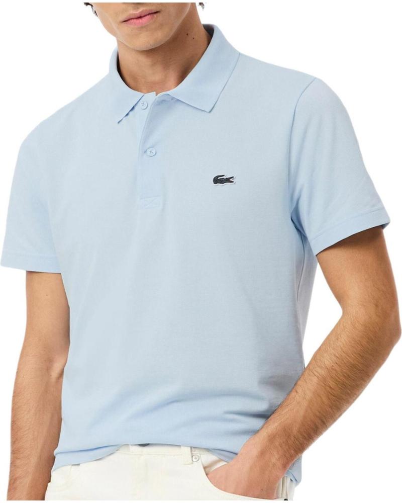 LACOSTE POLO REGULAR FIT ALGODON T01 AZUL CLARITO RILL