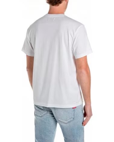 REPLAY CAMISETA HOMBRE M3015 BLANCO