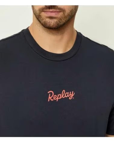 REPLAY CAMISETA HOMBRE M3349 NEGRO