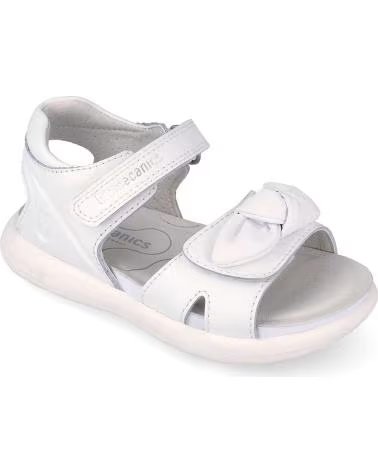 BIOMECANICS SANDALIAS NINA MODELO 262208B COLOR  BLANCO