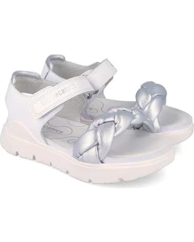 BIOMECANICS SANDALIAS NINA MODELO 262220B COLOR BLANCO BLCPLT