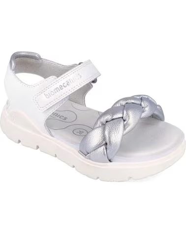 BIOMECANICS SANDALIAS NINA MODELO 262220B COLOR BLANCO BLCPLT