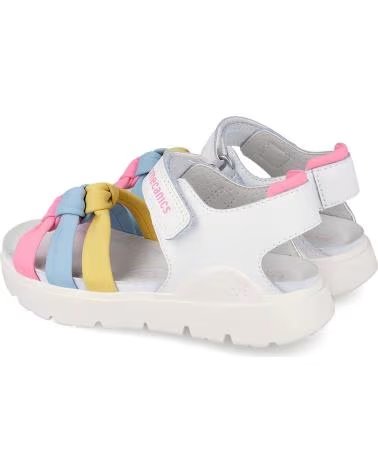 BIOMECANICS SANDALIAS PARA CHICA 262221 BIOFLOW BLANCOMULTICOLORC310