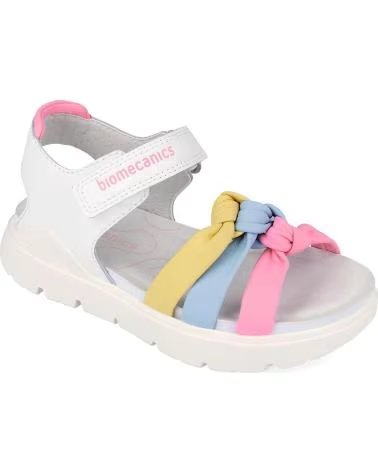 BIOMECANICS SANDALIAS PARA CHICA 262221 BIOFLOW BLANCOMULTICOLORC310