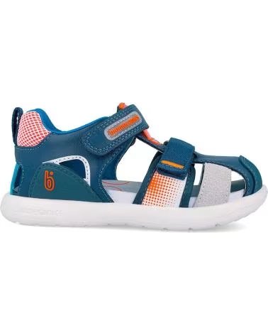 BIOMECANICS SANDALIAS NINO MODELO 262231B COLOR AZUL PETROL