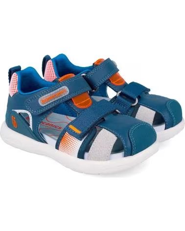 BIOMECANICS SANDALIAS NINO MODELO 262231B COLOR AZUL PETROL