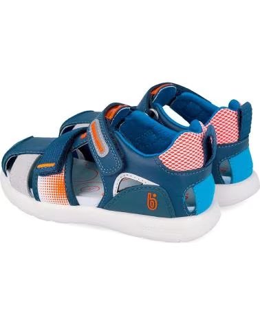 BIOMECANICS SANDALIAS NINO MODELO 262231B COLOR AZUL PETROL