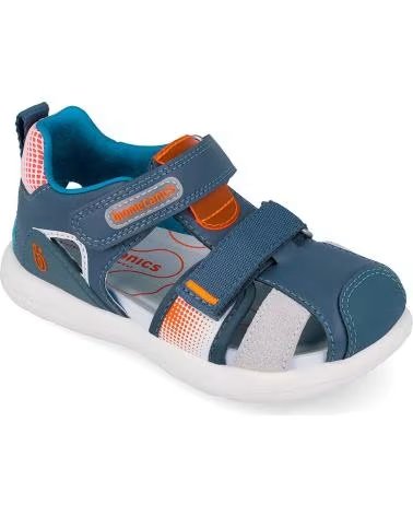 BIOMECANICS SANDALIAS NINO MODELO 262231B COLOR AZUL PETROL