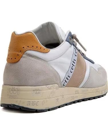 CETTI ZAPATILLAS HOMBRE MODELO V26 ANTE MESH DEPORTIVOS COLOR BLAN BLANCO