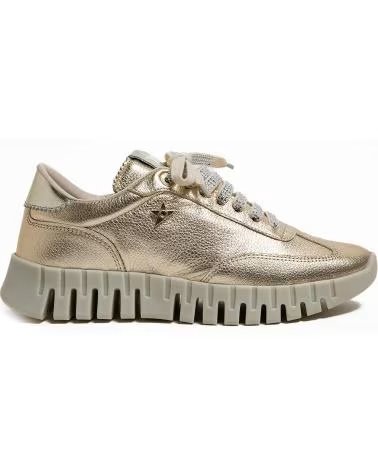 CETTI ZAPATILLAS MUJER MODELO C1381SRA V26 COLOR ORO CHMPGN