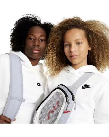 NIKE MOLETOM COM CAPUZ NIKE UNISSEX BLANCO
