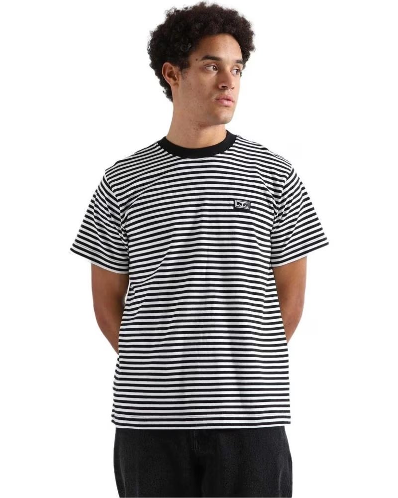 CAMISETA OBEY ESTABLISHED WORKS EYES STRIPED PREMIUM KNIT