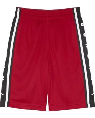 JORDAN PANTALONCINI BAMBINO DRI-FIT ROJO