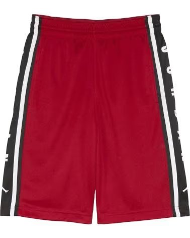 JORDAN PANTALONCINI BAMBINO DRI-FIT ROJO