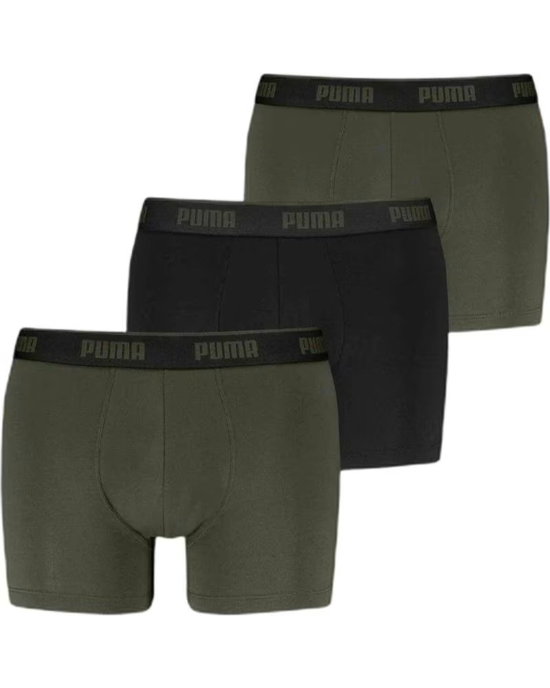 PUMA CALZONCILLO BOXER 701234187-003 EN VERDE PARA HOMBRE FOREST NIGHT