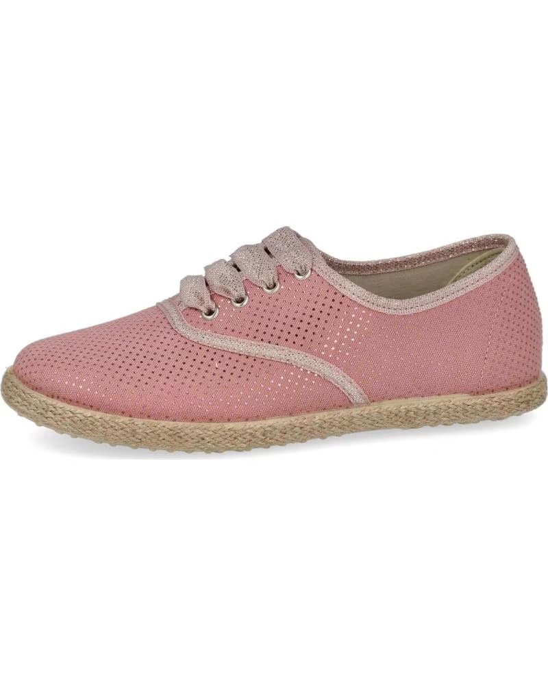 BATILAS ZAPATOS DE LONA EN PARA NINAS ROSA