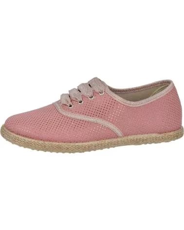 BATILAS ZAPATOS DE LONA EN PARA NINAS ROSA