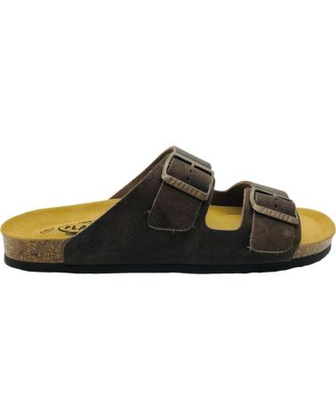 PLAKTON CHANCLA PIEL BIO HOMBRE 175857 448-X MARRON