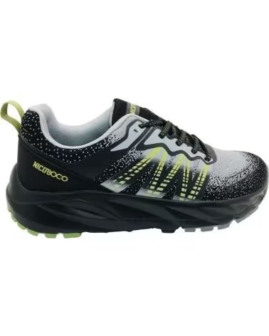 NICOBOCO ZAPATILLA TRAIL HOMBRE SALTANESA 44-200 NEGRO