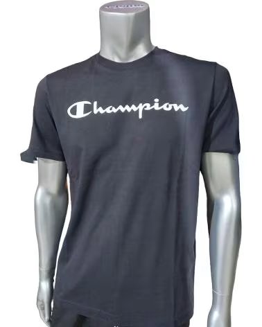 CHAMPION CAMISETA DE MANGA CORTA SS TEE EN NEGRO PARA HOMBRE BLACK