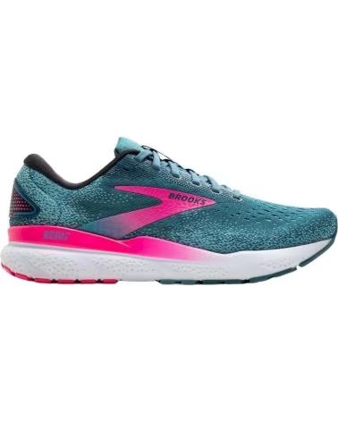 BROOKS ZAPATILLAS DE RUNNING GHOST EN VERDE PARA MUJER MULTICOLOR