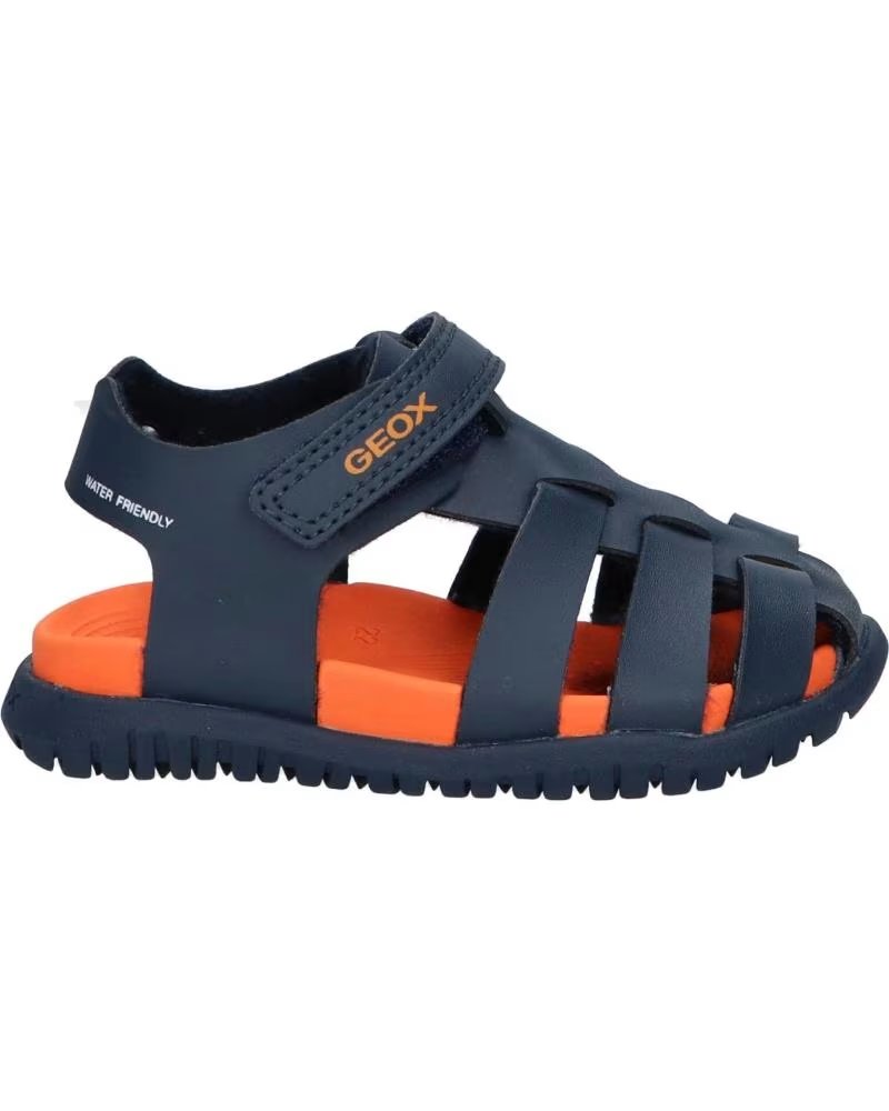 geox B556AA 000BC B FUSBETTO C0820 NAVY-ORANGE