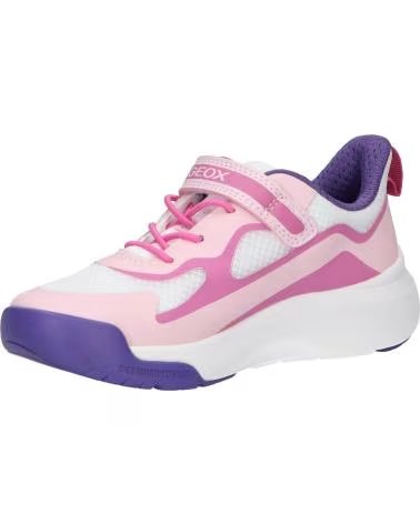 geox J65PAC 01454 J PRO-RAN GIRL C0550 PINK-WHITE