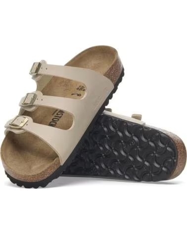 Sandálias-De-Mujer-BIRKENSTOCK-SANDALIAS-PLANAS-FLORIDA-MUJER-BEIG-BEIGE