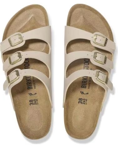 Sandálias-De-Mujer-BIRKENSTOCK-SANDALIAS-PLANAS-FLORIDA-MUJER-BEIG-BEIGE
