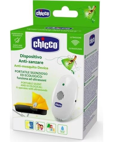 CHICCO DISPOSITIVO ANTIMOSQUITOS PORTÁTIL POR ULTRASONIDOS BLANCO