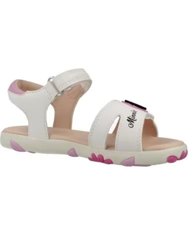 GEOX SANDALIAS NINA MODELO J SANDAL HAITI GIRL COLOR BLANCO C1364