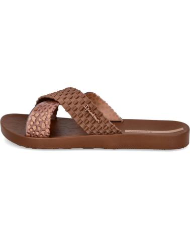 IPANEMA SANDALIA SENSE SLIDE CON TIRAS ENTRELAZADAS MARRON
