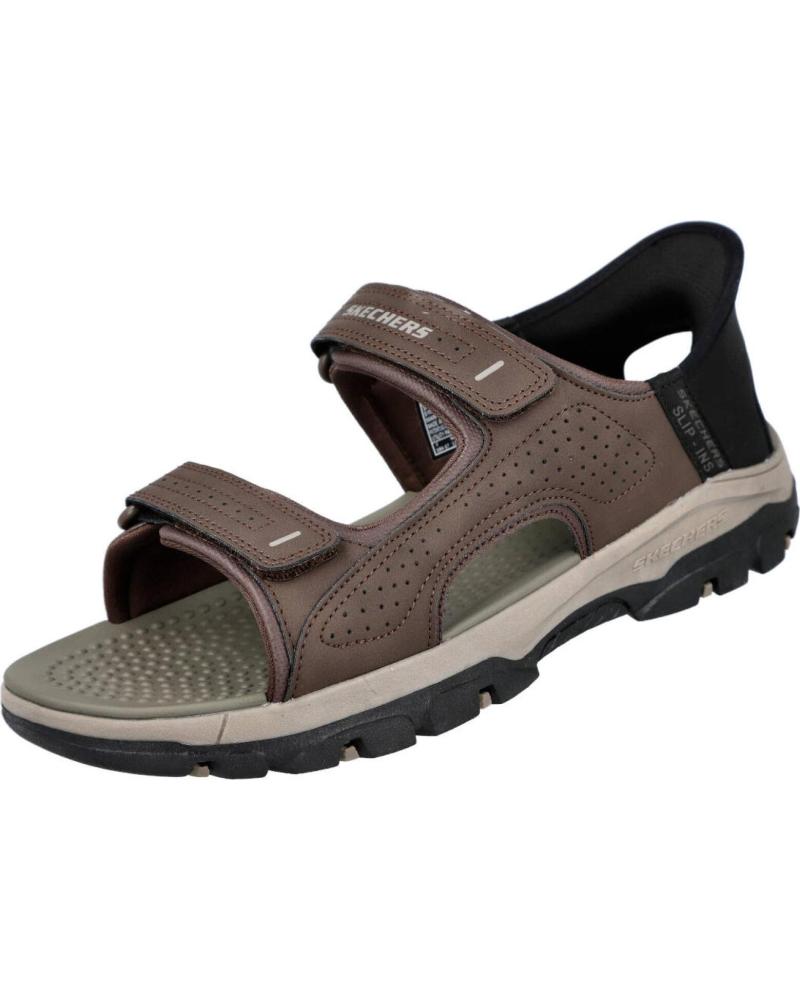 SKECHERS 205289 SLIP-INS RELAXED FIT TRESMEN - REECE MARRON
