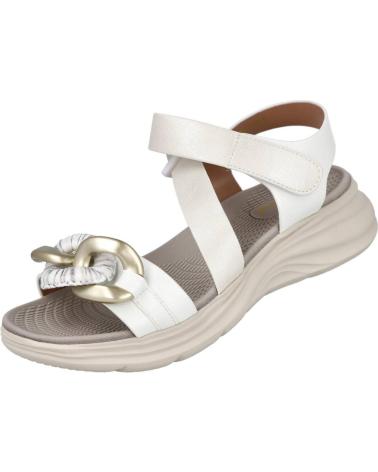 BUBBLE BOBBLE BL2616-2 SANDALIAS PLANAS MUJER BLANCO