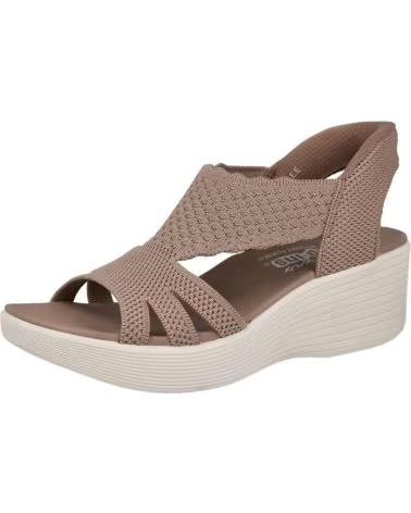 SKECHERS 120012 SANDALIA CUNA MUJER BEIG