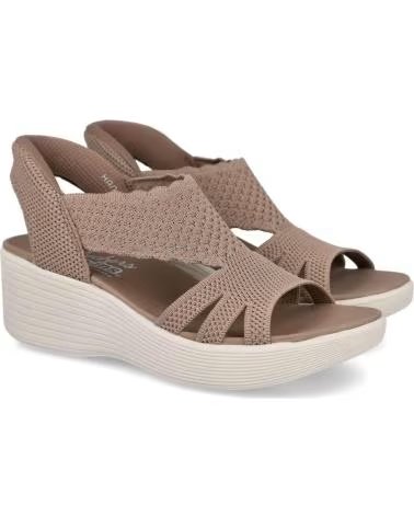 SKECHERS 120012 SANDALIA CUNA MUJER BEIG