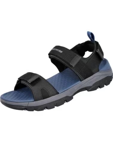 SKECHERS 205112 RELAXED FIT TRESMEN - RYER SANDALIAS HOMBRE NEGRO