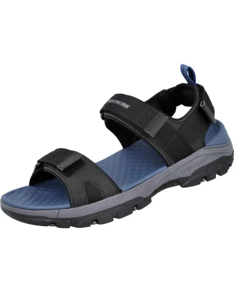 SKECHERS 205112 RELAXED FIT TRESMEN - RYER SANDALIAS HOMBRE NEGRO