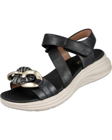 BUBBLE BOBBLE BL2616-2 SANDALIAS PLANAS MUJER NEGRO