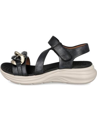 BUBBLE BOBBLE BL2616-2 SANDALIAS PLANAS MUJER NEGRO